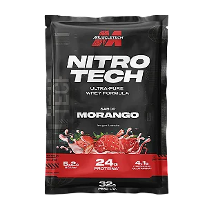 Sachê dose única Whey Nitro Tech MuscleTech