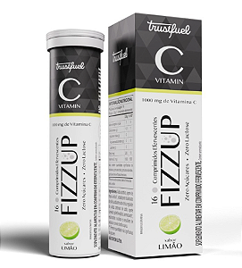 Vitamina C Efervescente Fizz Up Trustfuel 16 Comprimidos