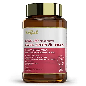 Suplemento para Cabelo, Pele e Unhas Trustfuel 60 gomas