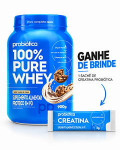 100% Whey Probiótica 900g