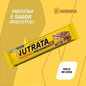 Wafer Doce de Leite Havanna Nutrata 30g