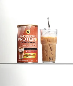 SuperCoffee Protein+ Caffeine Army 465g