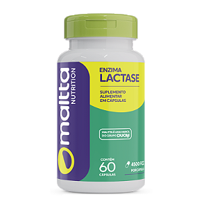 Enzima Lactase Maltta 60 cápsulas