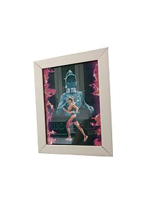 Porta Retrato 13x18 branco + sua arte