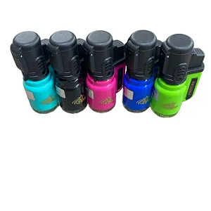 MAÇARICO FIRESTAR 1 CHAMA BICO RETO LEITOSO COLORIDO FS-604/1CS