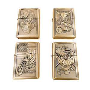 ISQUEIRO TIPO ZIPPO VINTAGE UNIDADE - VARIADOS