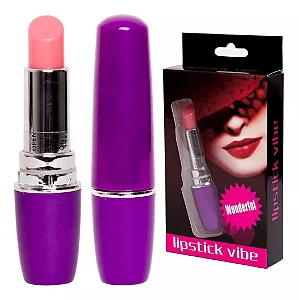 Lipstick Vibe - Vibrador Batom a pilha - Roxo