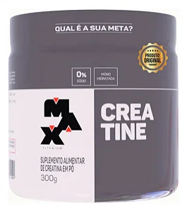 Creatina 300g Pura 100% Monohidratada Max Titanium
