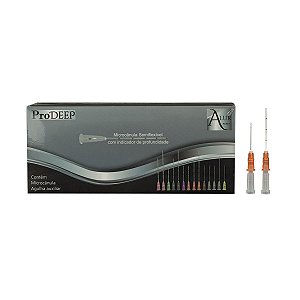 Pro Deep Microcanula Semi-flexivel 25G X 38m Alur (kit com duas unidades)