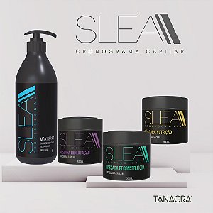 Kit Cronograma Capilar SLEA Max Repair Completo (Shampoo + 3 Máscaras)