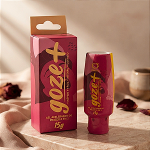 Gel Excitante Feminino Goze + - Acelerador de Orgasmos