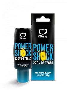 Gel Eletrizante Power Shock Neutro - EXTRA FORTE