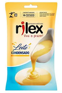 Preservativo Rilex Sabores 3 Unidades - Leite Condensado