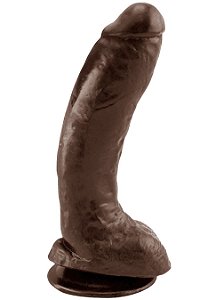 Pênis Jeffrey Black - 17,5 x 4cm