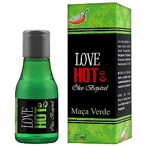 Gel Para Sexo Oral Love Hot - Maçã Verde