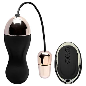 Vibrador Wee Nut Black Controle Remoto Recarregável