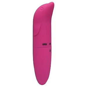 Vibrador Ponto-G Pocket Golfinho Vip Pink