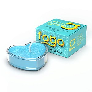 Vela de Massagem Corporal Beijável Fogo da Paixão - Menta