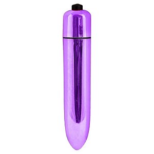 Vibrador Power Bullet Long Purple - 10 Velocidades