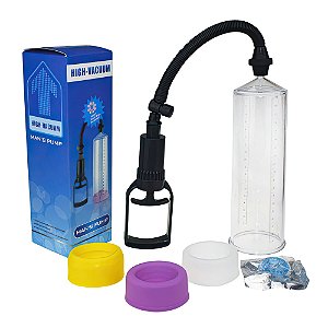 Bomba Peniana High-Vacuum com 3 Bucais