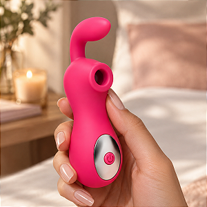 Vibrador Sugador Estimulador Ponto-G Bunny