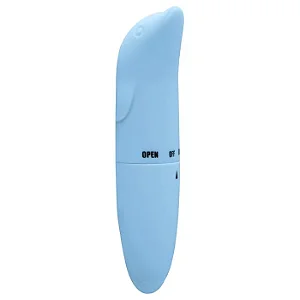 Vibrador Ponto-G Pocket Golfinho Vip Azul