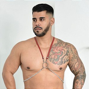 Harness Masculino Anthony Vermelho Extase