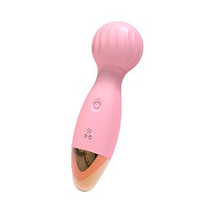 Vibrador Mini Varinha Mágica Mony Recarregável