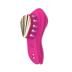 Vibrador de Calcinha Formato Concha por Aplicativo - 10 Velocidades