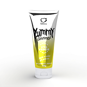 Gel Térmico Beijável Yummy Gourmet Uva Verde - 45g