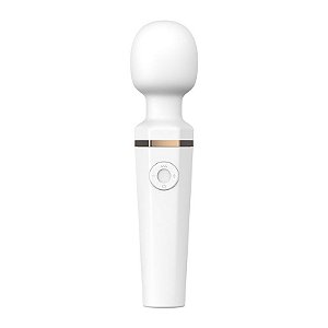 Vibrador Varinha Mágica Off White - 20 Velocidades