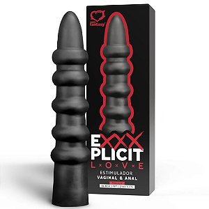 Plug Anal Estimulador Escalonado Explicit Love - 21 x 3,5cm