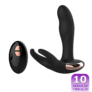 Estimulador de Próstata Katrina com Aquecimento e Controle Remoto