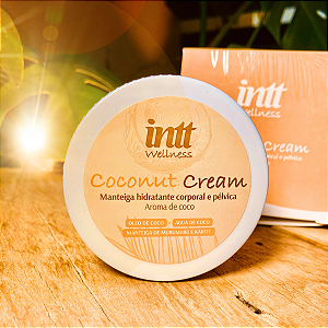 Manteiga Hidratante Pélvica e Corporal Coconut Cream Intt