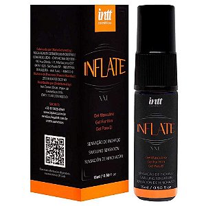 Inflate Vasodilatador Masculino Efeito Hot Intt