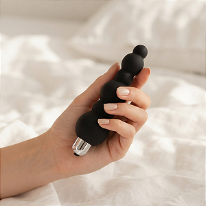 Plug Anal DOM Beads H1 com Vibração