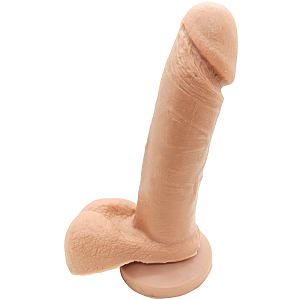 Pênis de Silicone Realístico Rick com Ventosa - 18 x 5cm