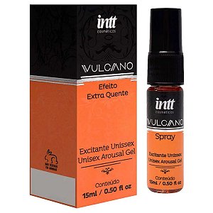 Gel Excitante Unissex Efeito Super Hot Vulcano Intt