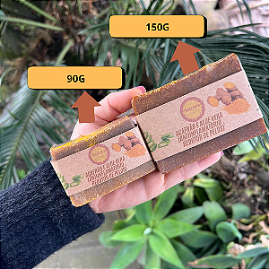 Sabonete de Açafrão- 100% Vegetal- Redutor de pelos- Fitoterápico