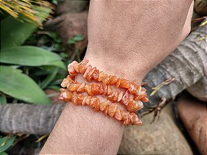 Pulseira de CORNALINA- Alegria de Viver, Disposição