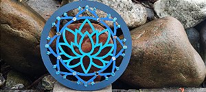 Quadro Decorativo Flor de Lótus 30cm