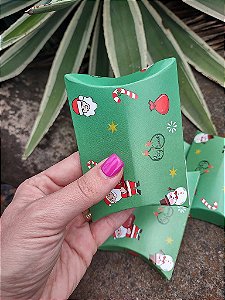 KIT COM 10 UNID. Caixinha, Pacote, embalagem de Natal