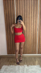 Conjunto Ana Vermelho