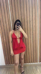 TOP CRISTAL VERMELHO