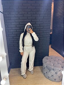 Conjunto Moletom Wide leg