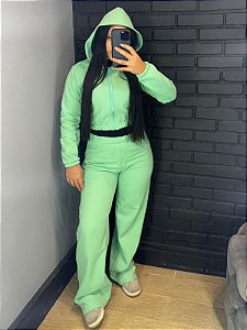Conjunto Moletom Wide leg