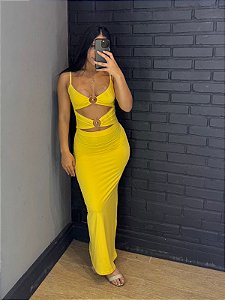 Vestido Noronha Longo