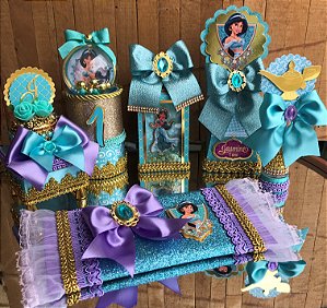 Kit Festa Princesa Jasmine - Premium