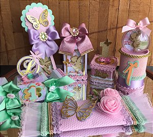 Kit Festa Jardim Das Fadas - Premium