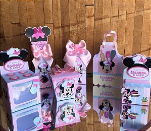 Kit Festa Minnie Confeiteira - Clássico